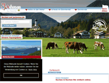 Tablet Screenshot of jachenau.de